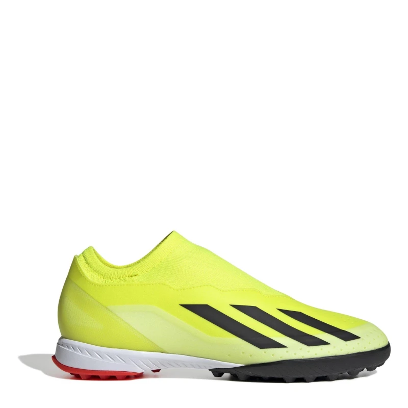 Image of adidas X Crazyfast League Laceless Astro Turf football Boots - Yellow Yellow 8