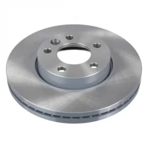 Image of Pair of Brake Discs 28504 by Febi Bilstein Front Axle
