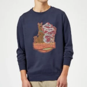 Image of Scooby Doo Munchies Sweatshirt - Navy - S