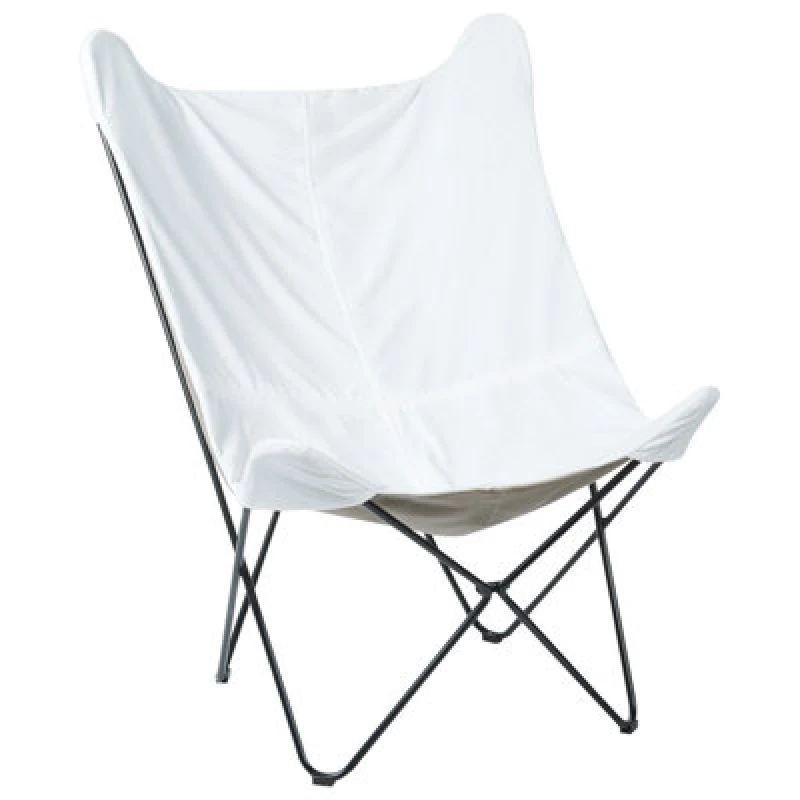Image of Beliani Retro Velvet Armchair White Nybro