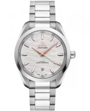 Image of Omega Seamaster Aqua Terra Chronometer 38 MM Silver Dial Stainless Steel Mens Watch 220.10.38.20.02.002 220.10.38.20.02.002