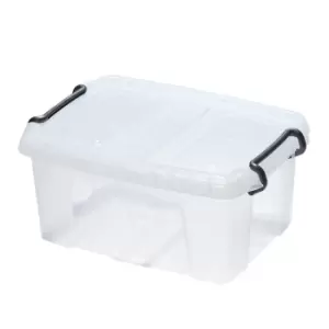 Image of 12L Storemaster Box with Lid - Clear