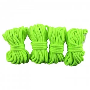 Image of Gelert 4 Pack Guylines - Yellow