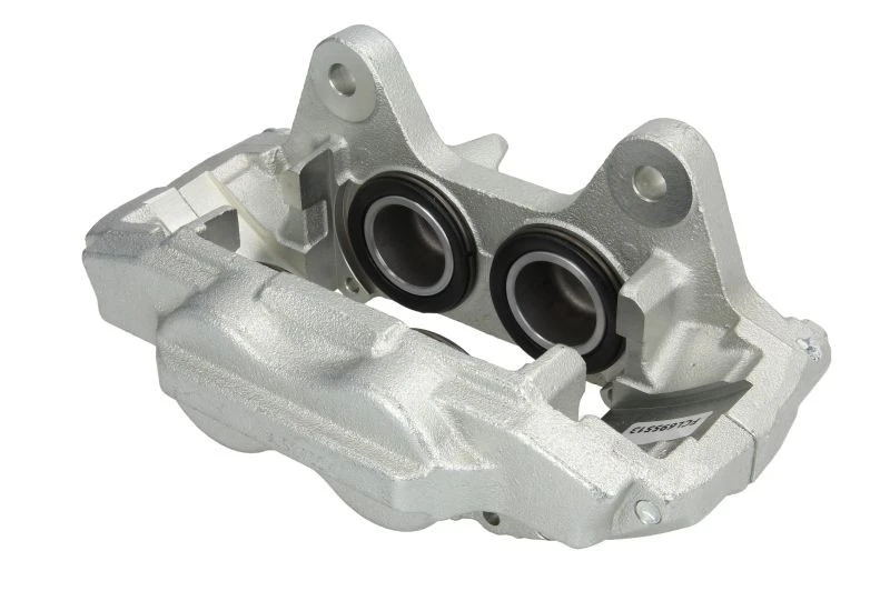 Image of BREMBO F 54 118 Brake caliper ESSENTIAL LINE Front Axle Left Grey Cast Iron Brake Caliper (78)