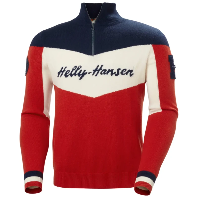 Image of Helly Hansen 1/4 zip sweater Helly Hansen Apres Rouge Male S