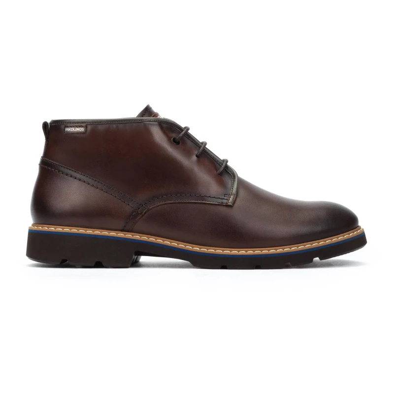Image of Pikolinos Alarcon Leather Desert Boots Brown Men 42 (8);43 (9);44 (9.5);45 (10 to 10.5)