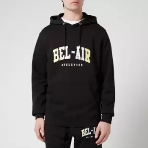 Image of Bel-Air Athletics Mens College Regular Hoodie - Black - M