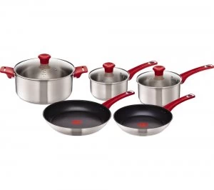 Image of Tefal H801S514 Jamie Oliver 5 Piece Cookware Set
