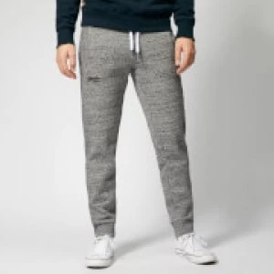 Image of Superdry Mens Orange Label Joggers - Flint Grey Grit - S