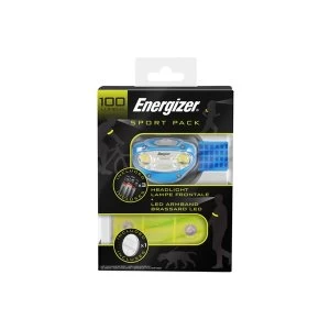 Image of Energizer Sport Active Headlight and LED Armband 100 Lumens