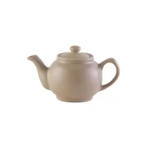 Image of Price & Kensington Matt Taupe 6cup Teapot