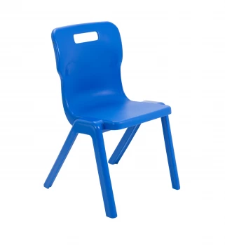 Image of Titan One Piece Chair Size 5 - 430mm Seat Height - Blue