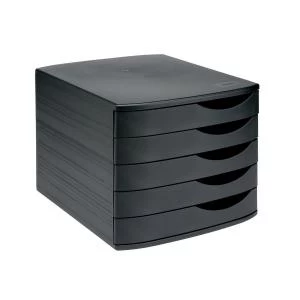 Image of Elite Desktop Drawer Set 5 Drawers A4 & Documents up to 260x350mm