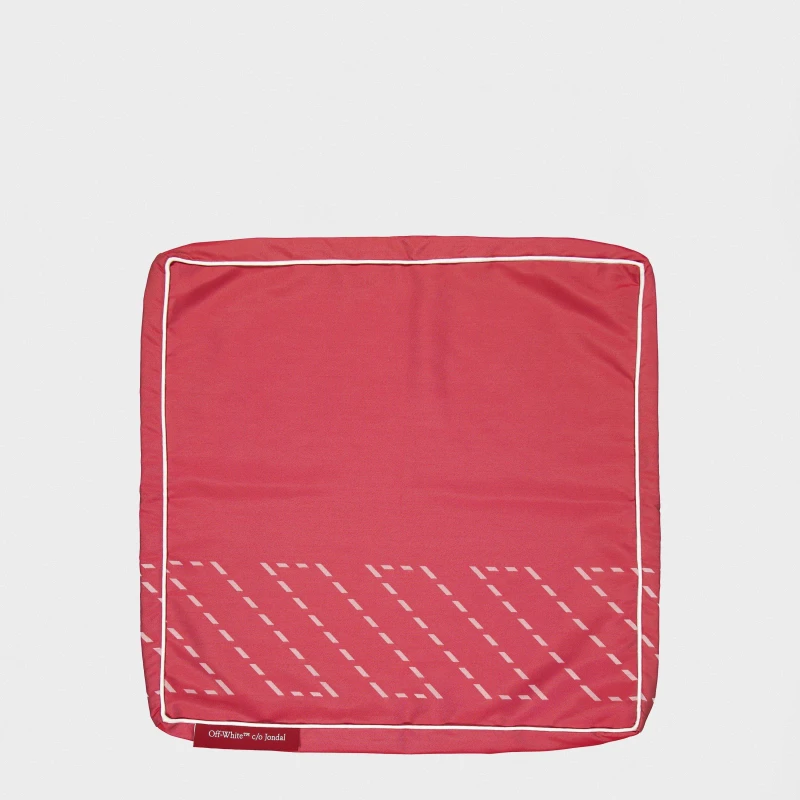 Image of Off White Cushions for Adults Red/Beige unisex One Size