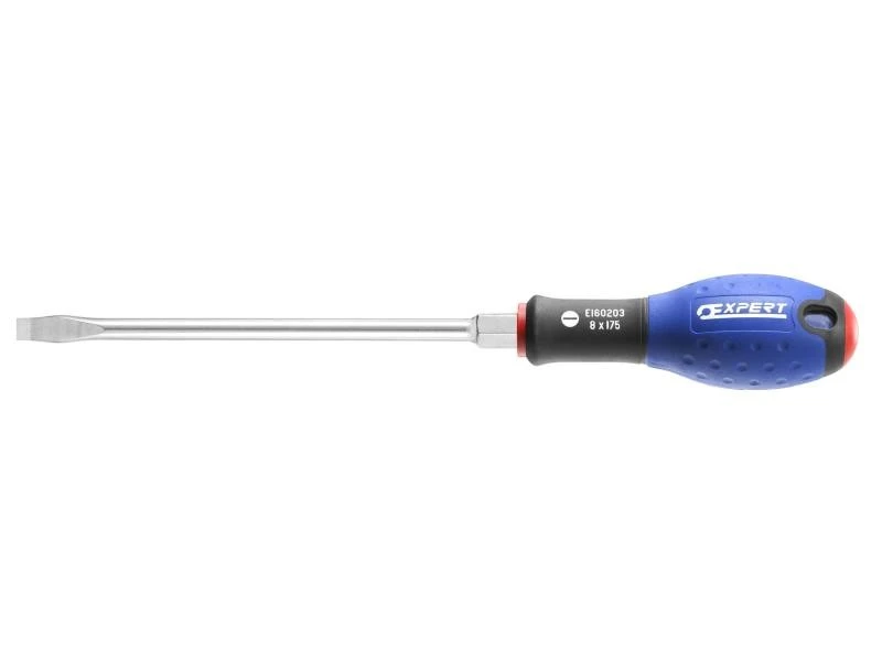 Image of Expert by Facom Flared Slotted Screwdriver E160201 Tip Size: 2.5mm