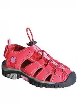 Image of Regatta Girls Peppa Pig Sandal, Pink, Size 5