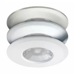 Image of JCC V50 Fire-Rated LED Downlight 7.5W 650lm IP65 3 Bezels - JC1001-3B