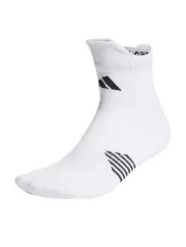 Image of adidas Runxsprnv Socks - White/Black, Size L, Men