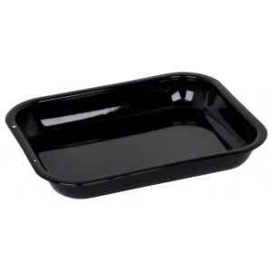 Image of Pendeford Vitreous Enamel Bakeware Roaster Pan Small 27cm