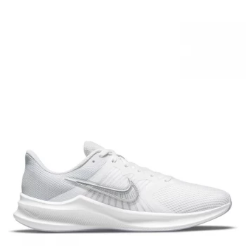 Image of Nike Downshifter 11 Running Shoes Ladies - White/Silver