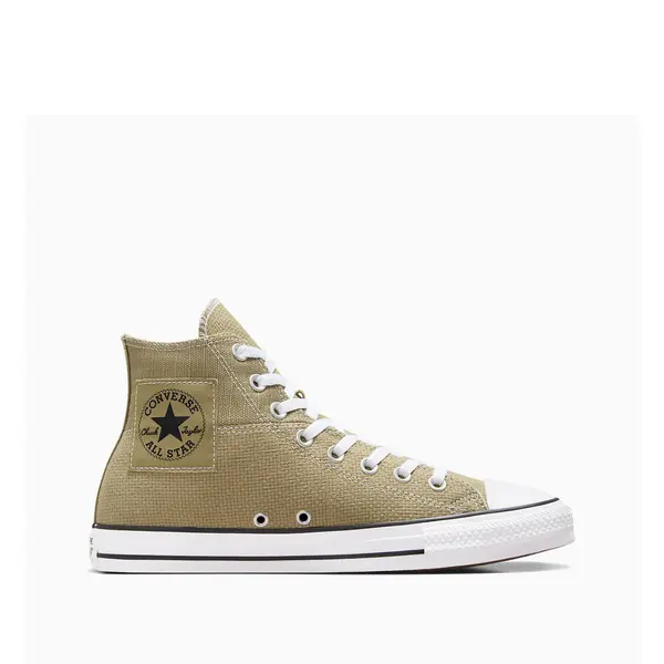 Image of Converse Unisex Camp Daze High Tops Trainers - Khaki Khaki VU2PN Male 6,7,8,9,10,11,12
