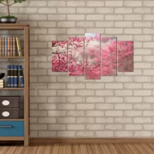 Image of 5MX-147 Multicolor Decorative MDF Painting (5 Pieces)