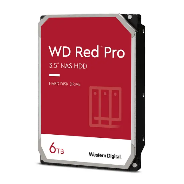 Image of Western Digital Western Digital Red Pro 3.5" 6 TB Serial ATA WD6005FFBX