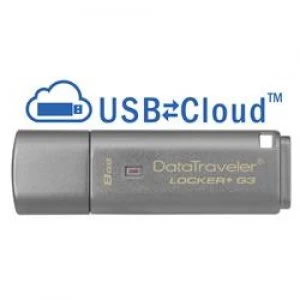 Image of Kingston DataTraveler Locker G3 8GB USB Flash Drive
