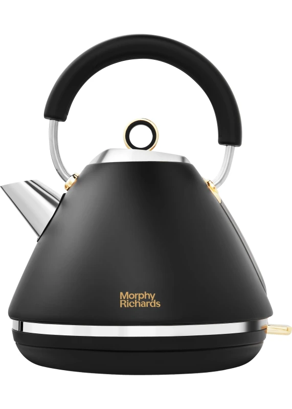 Image of Morphy Richards Accents 102047 Traditional Kettle - Black 5011832070937