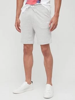 Image of Hugo Boss Skeevito Jersey Shorts Pastel Grey Size L Men