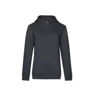 Image of B&C Womens/Ladies Queen Hoody (S) (Asphalt)