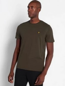 Image of Lyle & Scott Plain T-Shirt - Khaki