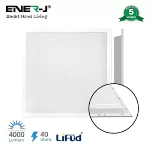 Image of Ener-J 595x595 Backlit Panels 2pcs Pack, Lifud Driver, 4000 lumens, TPA Diffuser, 5 Years, 6500K