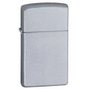 Image of Zippo Slim Satin Chrome Lighter