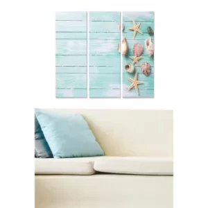 Image of MDF279292769 Multicolor Decorative MDF Painting (3 Pieces)