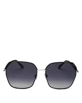 Image of Tom Ford Womens Polarized Square Sunglasses, 62mm