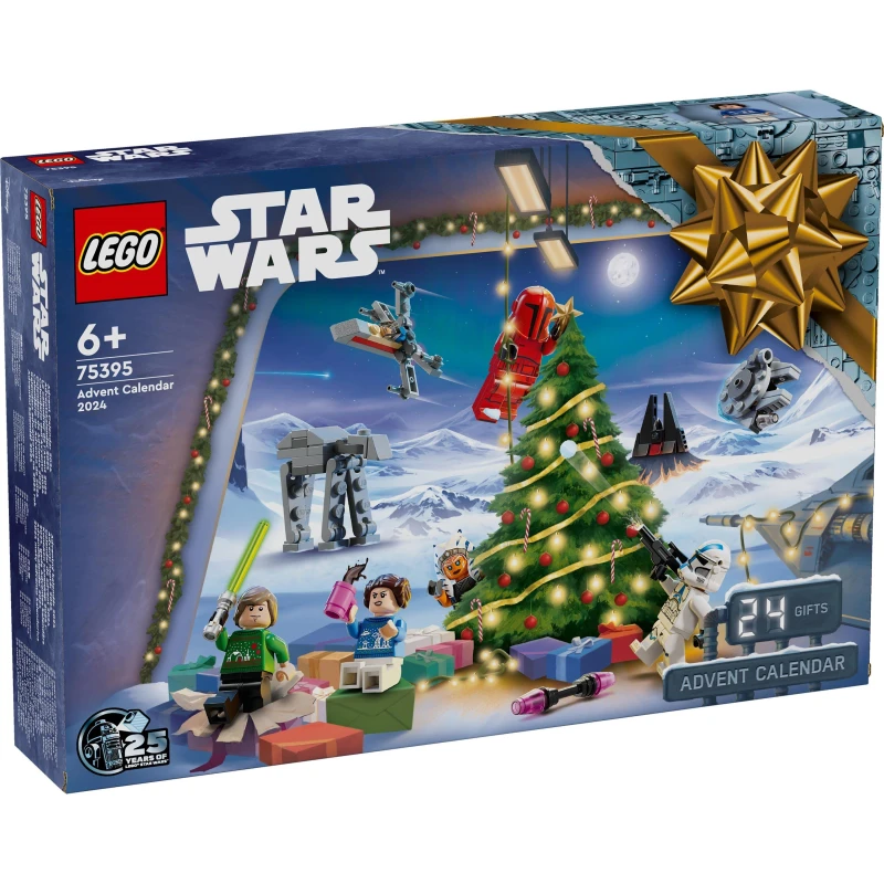 Image of LEGO Star Wars Advent Calendar 2024 Building Toy Set 75395