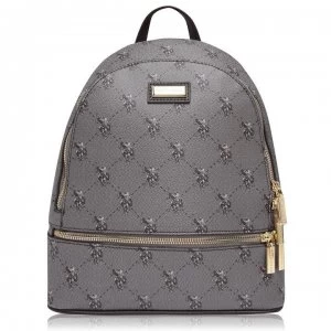 Image of US Polo Assn US Hampton Backpack - BROWN/BROWN 573