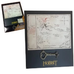 Image of The Hobbit Thorins 8 x 10 Map & Key Replica