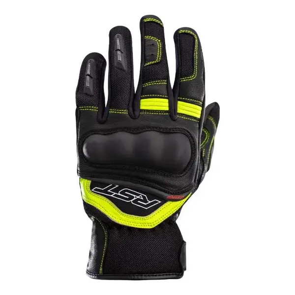 Image of RST Urban Air 3 Mesh Ce Mens Glove Black Neon Yellow Size 8