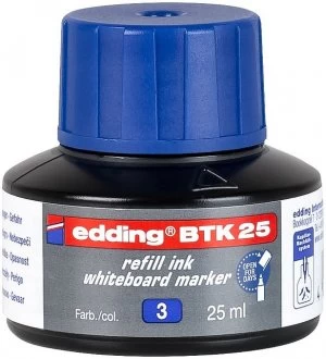 Image of edding BTK 25 Refill Ink For Whiteboard Marker Blue