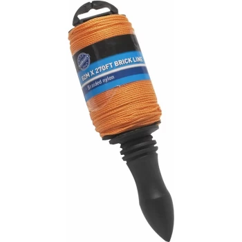 Image of Bluespot - 34638 82 Metre (270ft) Brick Line With Hand Dispenser