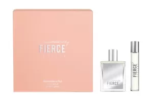 Image of Abercrombie & Fitch Naturally Fierce Gift Set 50ml Eau de Parfum + 15ml Eau de Parfum