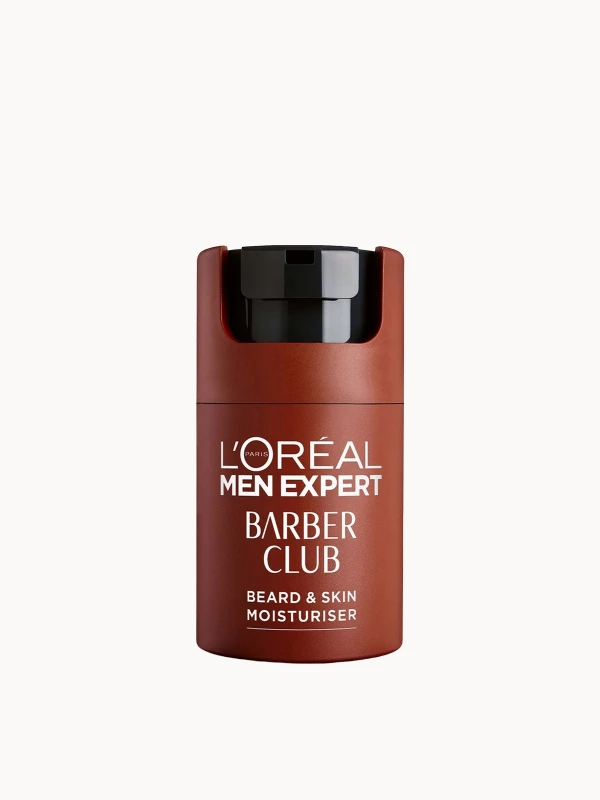 Image of LOreal Paris Men Expert Barber Club Short Beard and Face Soothing Gel Moisturiser 50ml Multi male