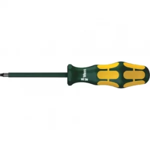 Image of Wera Kraftform Plus 168I VDE Insulated Square Screwdriver Robertson Tip 1 80mm