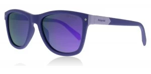Image of Polaroid Junior PLD8025/S Sunglasses Violet B3V Polariserade 48mm