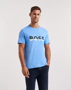 Image of BOSS Colourblock Logo T-Shirt