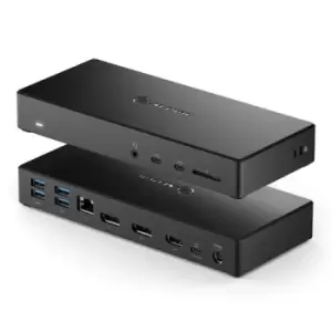 Image of ALOGIC USB-C Triple Display DP Alt. Mode Docking Station MA3 with 100W Power Delivery - 2 x DP and 1 x HDMI with up to 4K 60Hz Support