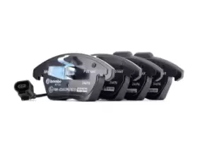 Image of BREMBO Brake pad set XTRA LINE P 85 146X Brake pads,Brake pad set, disc brake VW,AUDI,SKODA,Golf V Schragheck (1K1),TOURAN (1T1, 1T2)