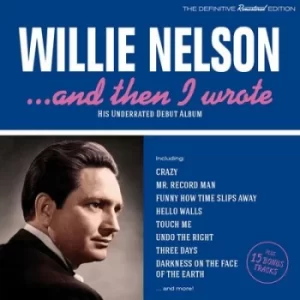 Image of and Then I Wrote by Willie Nelson CD Album